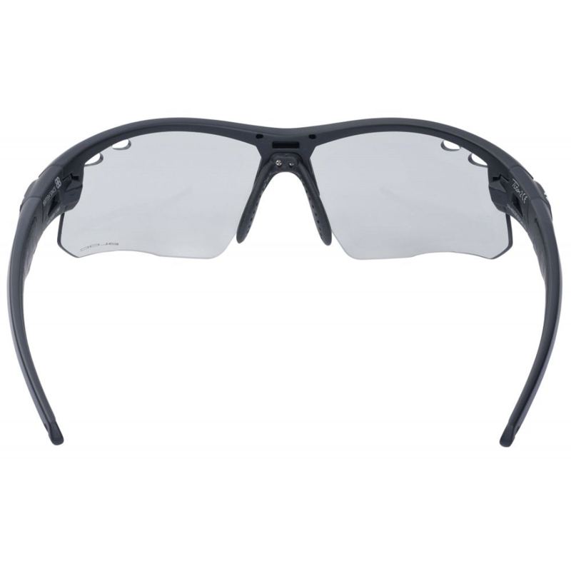 Bloc Titan Sunglasses - Black With Photochromic Grey Lens-1